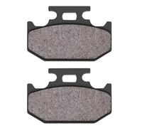 Las pastillas de freno se ajustan a la parte delantera y trasera compatibles con KX125 KX250 KX500 KDX200 KDX200SR DX200G KX250SR Motorcycle Models(Rear)