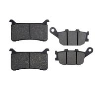 Las pastillas de freno se ajustan al frente y al trasero compatibles con CB1100RS 2018-2021 Modelos FA700 FA174 Sistema de frenado de motocicletas(Almohadillas delanteras y traseras)