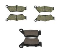 Las pastillas de freno se ajustan al frente y al trasero compatibles con F650 F650ST 1994-2002 F650GS 2001-2012 F800GS G650GS F700GS C1 125 200 MODODCLAS(3PAIR SET completo)