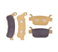 Las pastillas de freno se ajustan al frente y al trasero compatibles con FES125 FES150 FES S-Wing 125 150 SH125I SH 125I SH150I SH 150I Inyección de combustible SH150 SH 150(1set Ceramic)