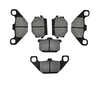 Las Pastillas de Freno se Ajustan al Frente y al Trasero compatibles con FX400 R ZX400 86-88 GPZ400 R ZX400 85-87 KR250 84-86 Z400 85-87 Moto MOCHOCLES(1 Pair Rear)