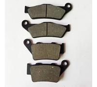 Las pastillas de freno se ajustan al frente y al trasero compatibles con TT600E TT600R RE XT660Z TENERE NS150 200 PULSAR RS200 400 Dragster 125 Piezas de motocicleta(1 Set)