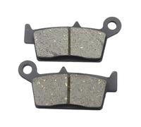 Las pastillas de freno traseras y los discos compatibles con YZ125 YZ250 R S T W V 2T Models 2003-2007 también se adapta a YZ250F WR250F WR250R WR250X YZ450F WR450F(Almohadillas traseras)