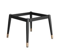 Las patas de la mesa de metal, las patas del banco de almohadilla de pie ajustable, la instalación rápida se puede combinar con varios paneles muebles de bricolaje de las patas de la mesa de café