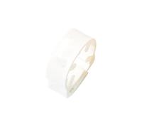 las patas de pollo, Anillos ajustables for patas de pollo, multicolor, diámetro interior 2-2,4 cm, 50 unidades(White)