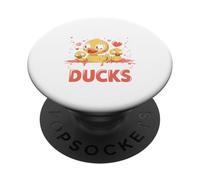 Las pequeñas Voces siguen diciéndome Que consiga más Patos PopSockets PopGrip Adhesivo