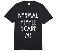 Las Personas Normales me Hacen Miedo. Comfort Colors Adult Heavyweight T-Shirt