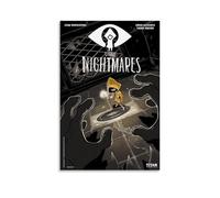 Las pinturas al óleo de Little Nightmares son duraderas, impermeables y fáciles de limpiar en habitaciones, salas de estar, dormitorios, cocinas y fáciles de montar. Estilo sin marco, 50 x 75 cm