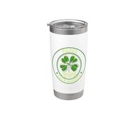 Las pizzas del día de San Patricio traen suerte a los irlandeses Vaso térmico de acero inoxidable de doble pared
