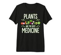 Las Plantas Son la Mejor Medicina Alimento a Base de Plantas Veggie Veggie Vegan Camiseta Premium