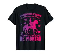 Las Princesas Llevan Casos De Montar Camiseta