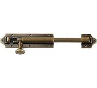 las puertas, 1pc Solid Brass Slide Bolt Latch Lock Brushed Nickel Multiple Sizes For Doors And Windows(Long 28cm)