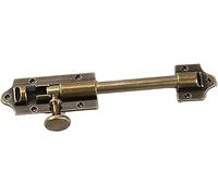 las puertas, 1pc Solid Brass Slide Bolt Latch Lock Brushed Nickel Multiple Sizes For Doors And Windows(Short 23cm)