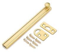 las puertas, All Copper Slide Door Bolt 2-8in Multicolor For Childproofing And Petproofing(Gold,6in)