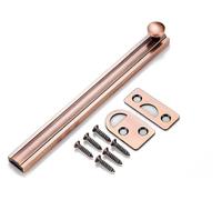 las puertas, All Copper Slide Door Bolt 2-8in Multicolor For Childproofing And Petproofing(Red Patina,6in)