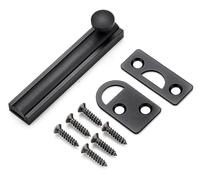 las puertas, All Copper Slide Door Bolt 2-8in Multicolor For Childproofing And Petproofing(Svart,3in)