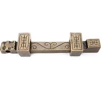 las puertas, Antique Brass Barrel Bolt Latch 21.3-56 cm for Doors Cabinets Windows(28cm)