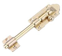 las puertas, Gold And Antique Copper Barrel Bolt Latch For Doors Windows Cabinets 3 Sizes With Mounting Screws(Gold,10.5cm)