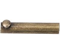 las puertas, Pet Proof Solid Brass Surface Bolt Latch Doors Cabinets Windows Multicolor Multiple Sizes(Antique Bronze,3in)