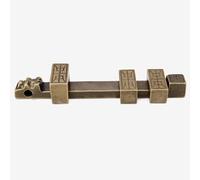 las puertas, Slide Latch Lock Barrel Bolt For Door Security, Antique Bronze/Gold, 21.3cm, 46cm, Brass(Antique Bronze,21.3cm)