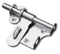 las puertas, Sliding Bolt Gate Latch With Padlock Hole Metal For Left Right Hand Shed Fence Barn(S)