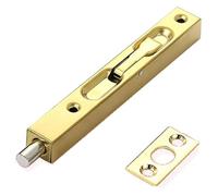 las puertas, Stainless Steel Flush Bolt Lock Multicolor 6-18in For French Composite Wooden Doors(Gold,18in)
