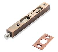 las puertas, Stainless Steel Flush Bolt Lock Multicolor 6-18in For French Composite Wooden Doors(Red Patina,10in)
