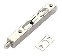 las puertas, Stainless Steel Flush Bolt Lock Multicolor 6-18in For French Composite Wooden Doors(Silver,18in)