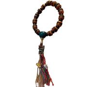 Las pulseras de perlas, Rosario budista, cuentas de rosario, oración de mala tibetana Buda feng Shui Amuleto de meditación budista Cuentas de Buda Cadena de mano Pulsera de estilo étnico tibetano for