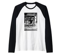 Las Rayas Blancas Jack White Siete Naciones Ejército Andy Willsher Camiseta Manga Raglan