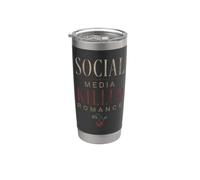 Las redes sociales antiguas mataron el humor de las citas románticas Vaso térmico de acero inoxidable de doble pared