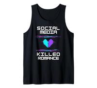 Las Redes sociales Mataron el Romance Camiseta sin Mangas