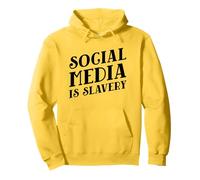 Las Redes sociales Son esclavitud (desintoxicación Digital) Sudadera con Capucha