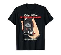 Las Redes sociales Son la Nueva Plaga (Declaración de desintoxicación Digital) Camiseta