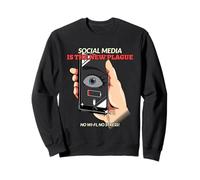 Las Redes sociales Son la Nueva Plaga (Pop Art Graphic) Sudadera