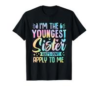 Las Reglas de la Camisa de la Hermana más Joven no se aplican a mí 3 Hermanas Camiseta gráfica económica