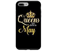 Las Reinas Nacen En Mayo Regalo Mes De Nacimiento Carcasa para iPhone 7 Plus/8 Plus