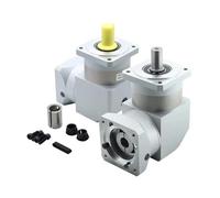 Las ruedas funcionan en el motor HPZS90 engranaje planetario ángulo recto 90 grados con entrada de 14 mm 19 mm para motor paso a paso Nema34 y servo con múltiples relaciones de reducción (4 a 1-19