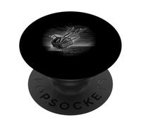 Las sardinas surrealistas Pueden chapotear el océano Escapar PopSockets PopGrip Adhesivo