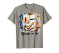 Las sobras Son la Vida Gracioso gnomo de Acción de Gracias Camiseta