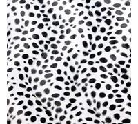 LAS TELAS ... Tela de Pelo Animal Dálmata por Metros, Ancho 1,50Mtrs. 1Mtr.