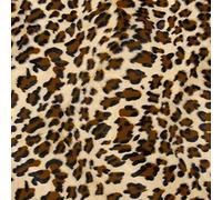 LAS TELAS ... Tela de Pelo Animal Leopardo por Metros, Ancho 1,50Mtrs. 1Mtr.
