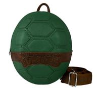 Las Tortugas Ninja Loungefly - Classic Molded Sling Bag Mujer Bolsa de Mano Verde/marrón Poliuretano