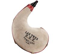 LAS TRES ZZZ Bota de Vino Curva con interior de Látex (2 Litros)