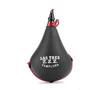 LAS TRES ZZZ Bota de vino recta Suprema con interior de Latex (1 Litro)