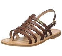 Las Tropezianas por Sr. Belarbi Mujer Hika Zapatos Ciudad Entre-Doigt, bronceado, 37 EU