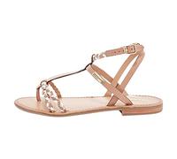 Las Tropezianas por Sr. Belarbi Mujer Hilitres Zapatos Ciudad Entre-Doigt, Nude Multi, 36 EU