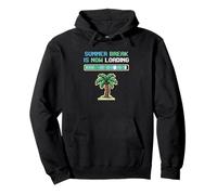 Las Vacaciones de Verano Ahora están Cargando Educator Teacher Sudadera con Capucha
