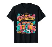 Las Vacaciones Son Justo lo Que llamamos Nationals Summer Travel Retro Camiseta