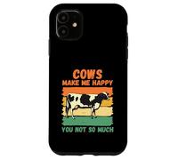 Las Vacas me Hacen Feliz no Tanto Carcasa para iPhone 11